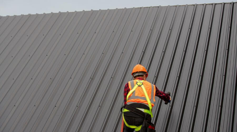 Professional metal roof installation services in Trout, LA